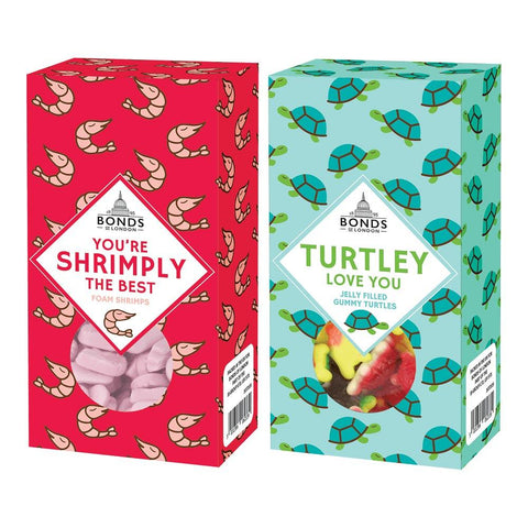 Bonds Shrimply the Best & Turtley Love You Pun Box 140g - 12 x 140g Boxes