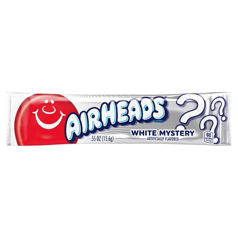 Airheads White Mystery Chewy Candy Bars 16g - 36 x 16g Bars