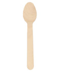 Accessories Wooden Spade Spoons 100 Pack