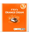 Fry's Orange Cream Chocolate Bar 3 Pack 147g - 16 x (3 x 49g Bars)