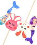 Kandy Kandy Bunny Lollipop & Mermaid Toy 85g - 12 x 85g Lollipops