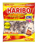 Haribo Happy-Cola Z!ng Bag 154g £1.25 PMP + 10% Extra Free - 12 x 154g Bags