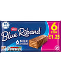 Blue Riband Milk Chocolate Wafer Biscuit Bar Multipack 6 Pack PMP £1.25 - 14 x 108g Multipacks