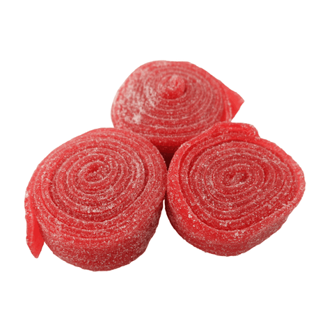 Kingsway Fizzy Red Liquorice Rolls