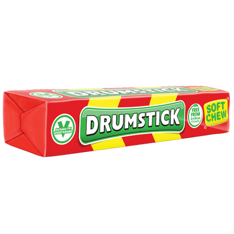 Swizzels Drumstick Soft Chew Stick Packs 43g - 36 x 43g Packs