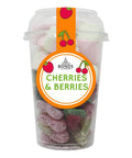 Bonds Cherries & Berries Candy Cup 250g - 6 x 250g Cups