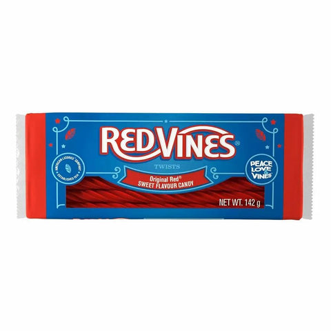 Red Vines Original Red Twists 142g - 12 x 142g Packs