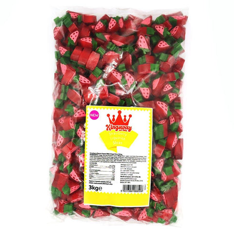 Kingsway Strawberry Liquorice Slices Bag