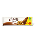 Galaxy Ripple Milk Chocolate Snack Bars Multipack 90g £1.35 PMP - 29 x (3 x 30g) Multipacks