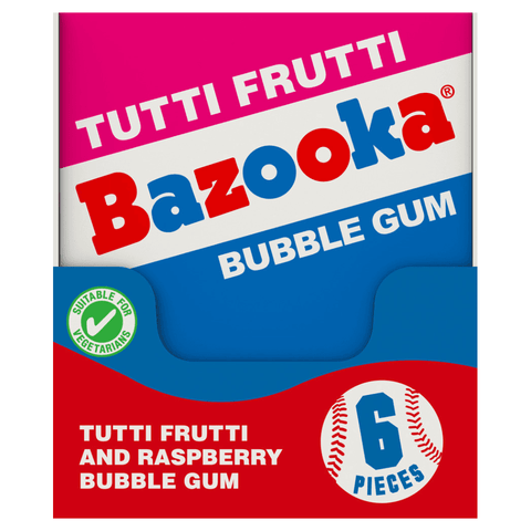 Bazooka Original Bubblegum Wallet 33g - 12 x 33g Boxes