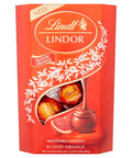 Lindt Lindor Blood Orange Milk Chocolate Truffles Box 200g