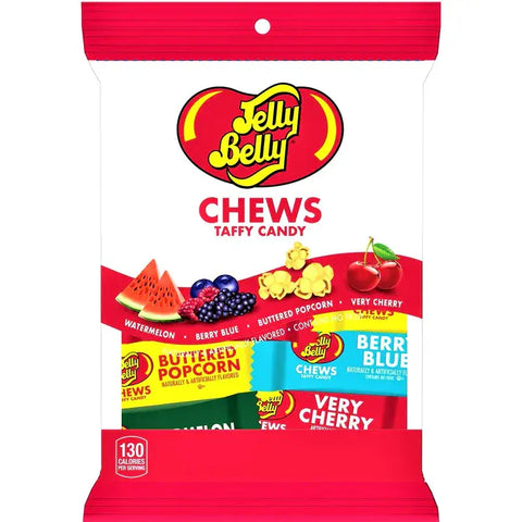 Jelly Belly Chews Peg Bag 198g - Pack of 12