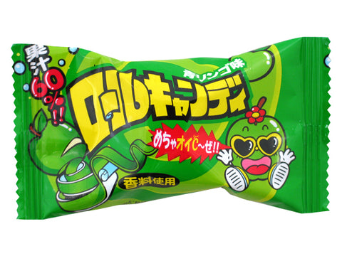 Yaokin Roll Candy Green Apple (Japan) 20g - Pack of 24