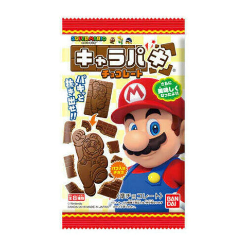 Bandai Super Mario Kyarapaki Chocolate (Japan) 24g - Pack of 14