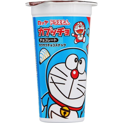 Lotte Capuccho Doraemon Chocolate (Japan) 38g - Pack of 10