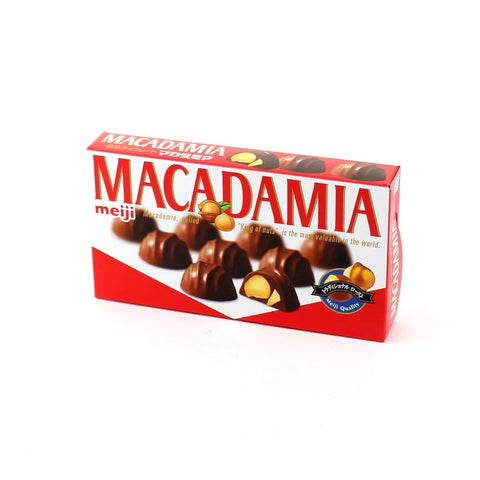 Meiji Macadamia Chocolate (Japan) 74g - Pack of 10