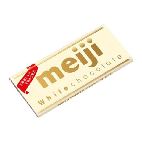 Meiji White Chocolate Bar (Japan) 40g - Pack of 10