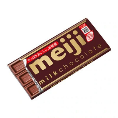 Meiji Milk Chocolate Bar (Japan) 50g - Pack of 10